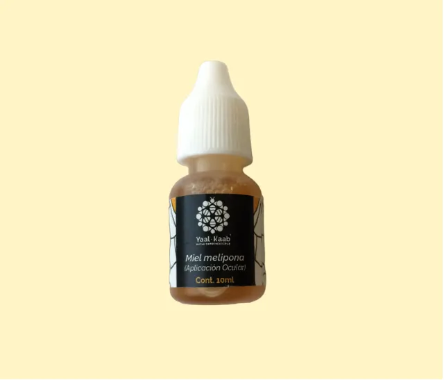 Miel ocular pura de melipona, Plástico 10 ml.
