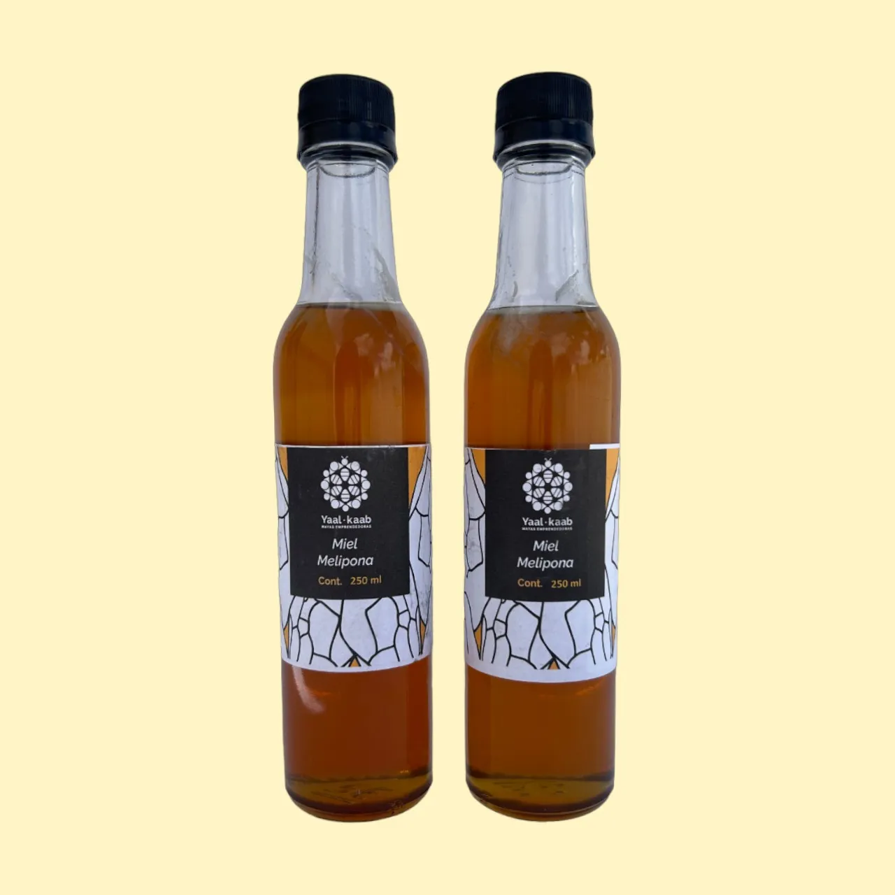 Miel pura melipona, 250 ml.