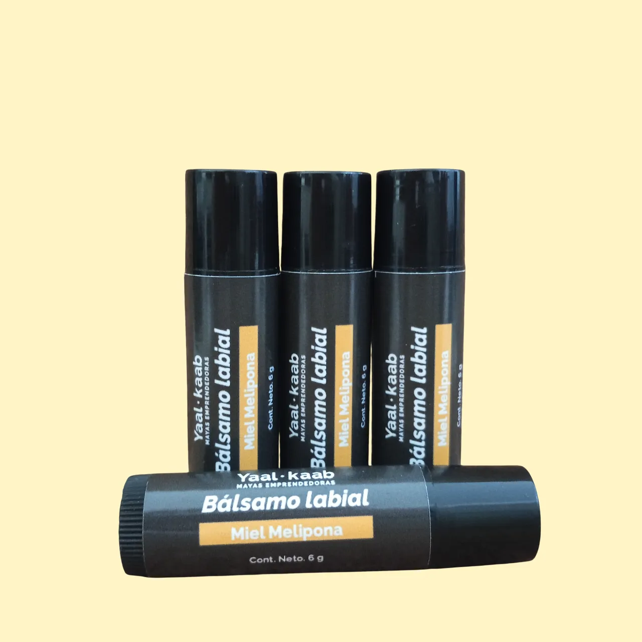 Bálsamo labial con miel melipona 5 gr.