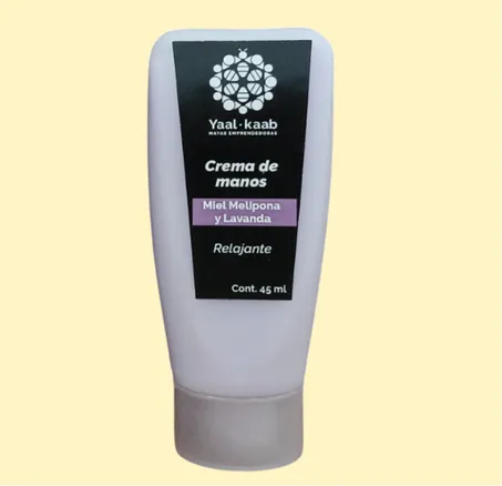 Cremas corporales: miel melipona y lavanda, 45 ml.